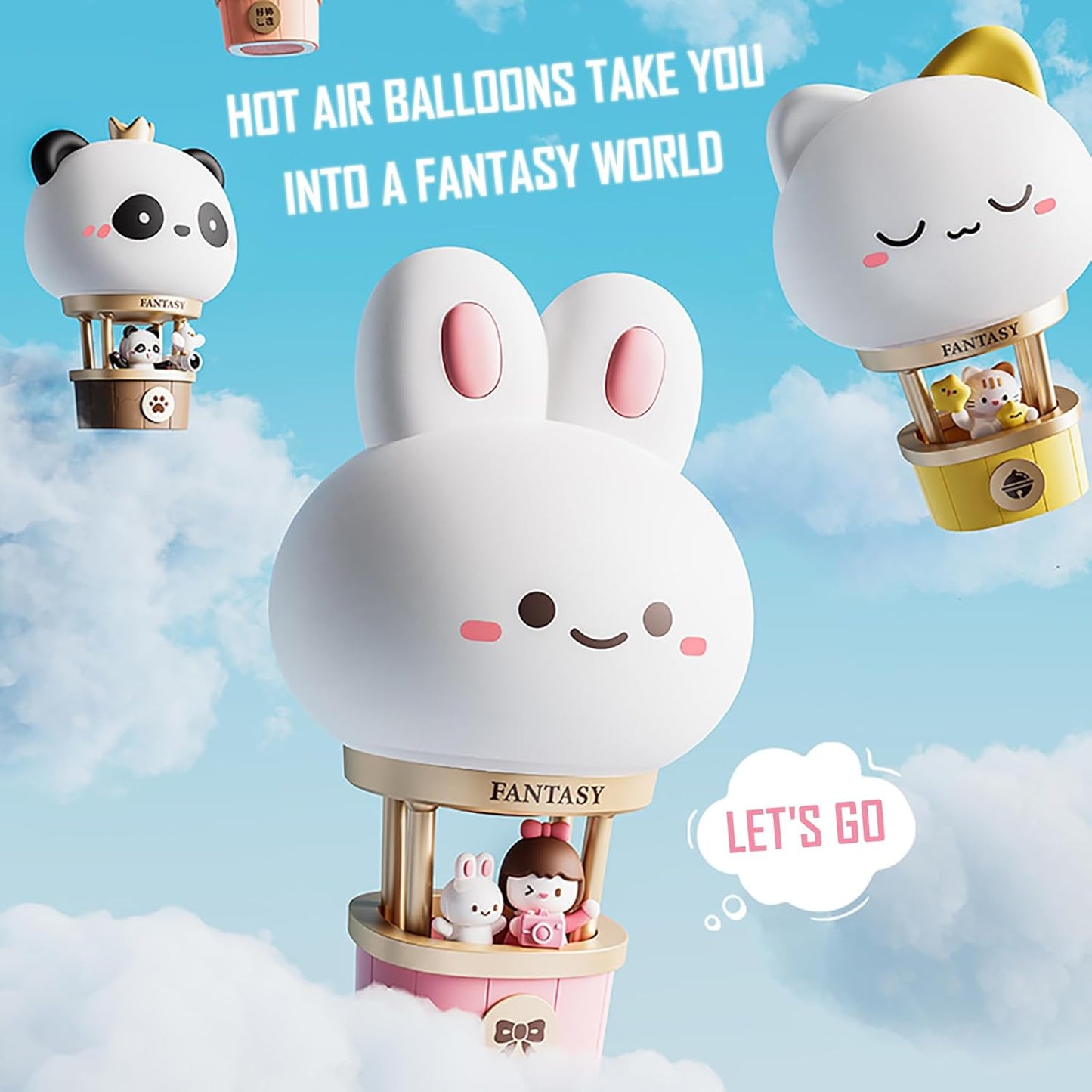 Hot Air Balloon Night Light