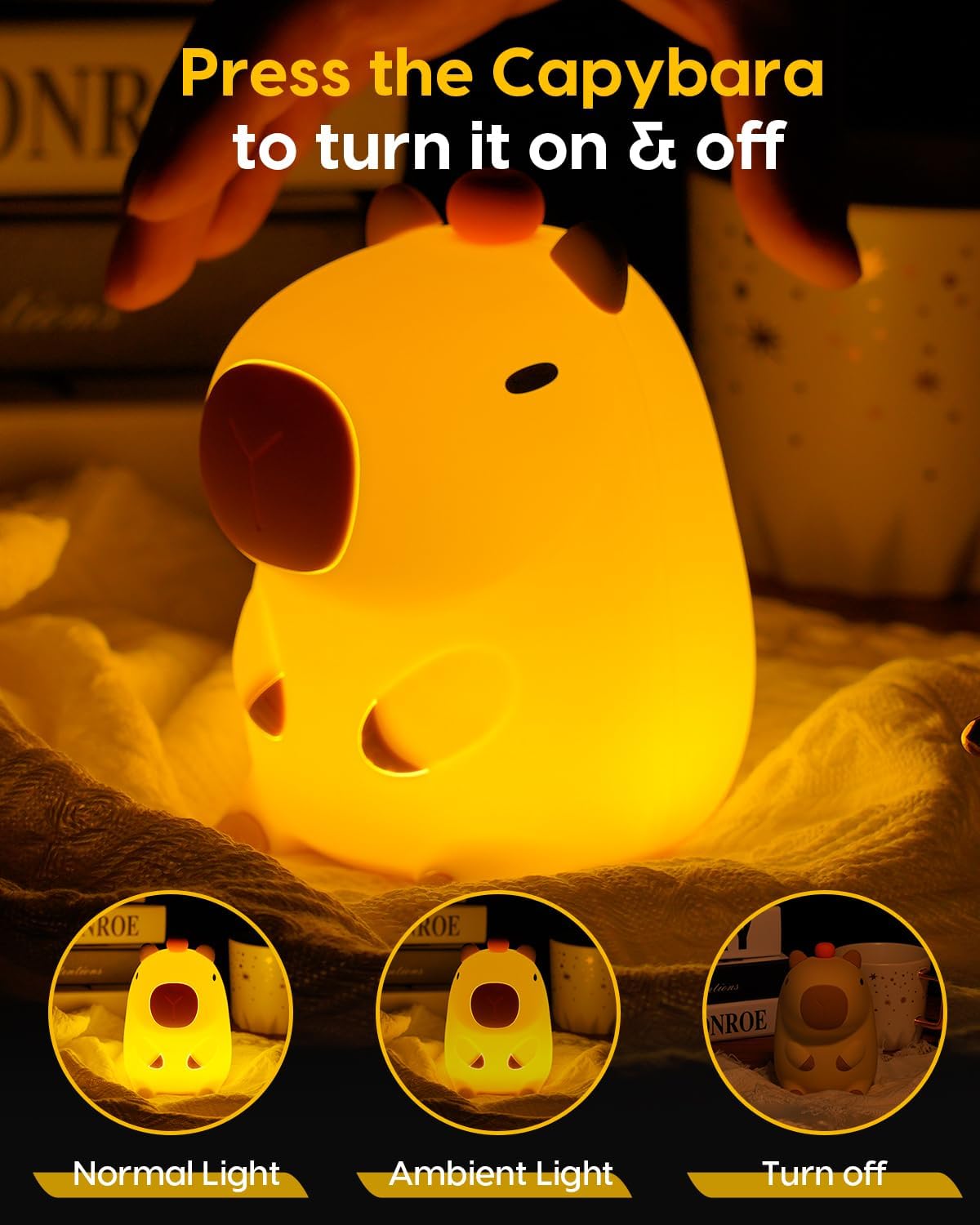 Capybara Night Light